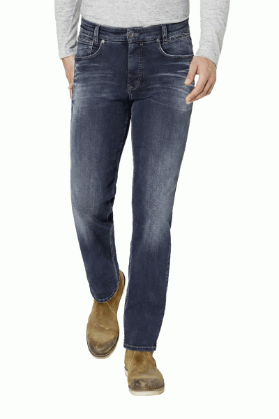 PIPE Authentic Blue Black Wash Slim Fit