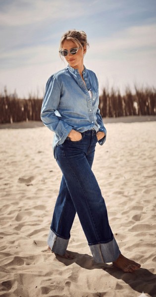 MARLENE Dark Blue Used Comfort Fit