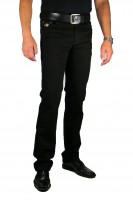302-CLASSIC Blackblack Regular Fit bis Übergröße 66 Revils - 302-Classic - Black Denim Stretch - Größe: W30L30