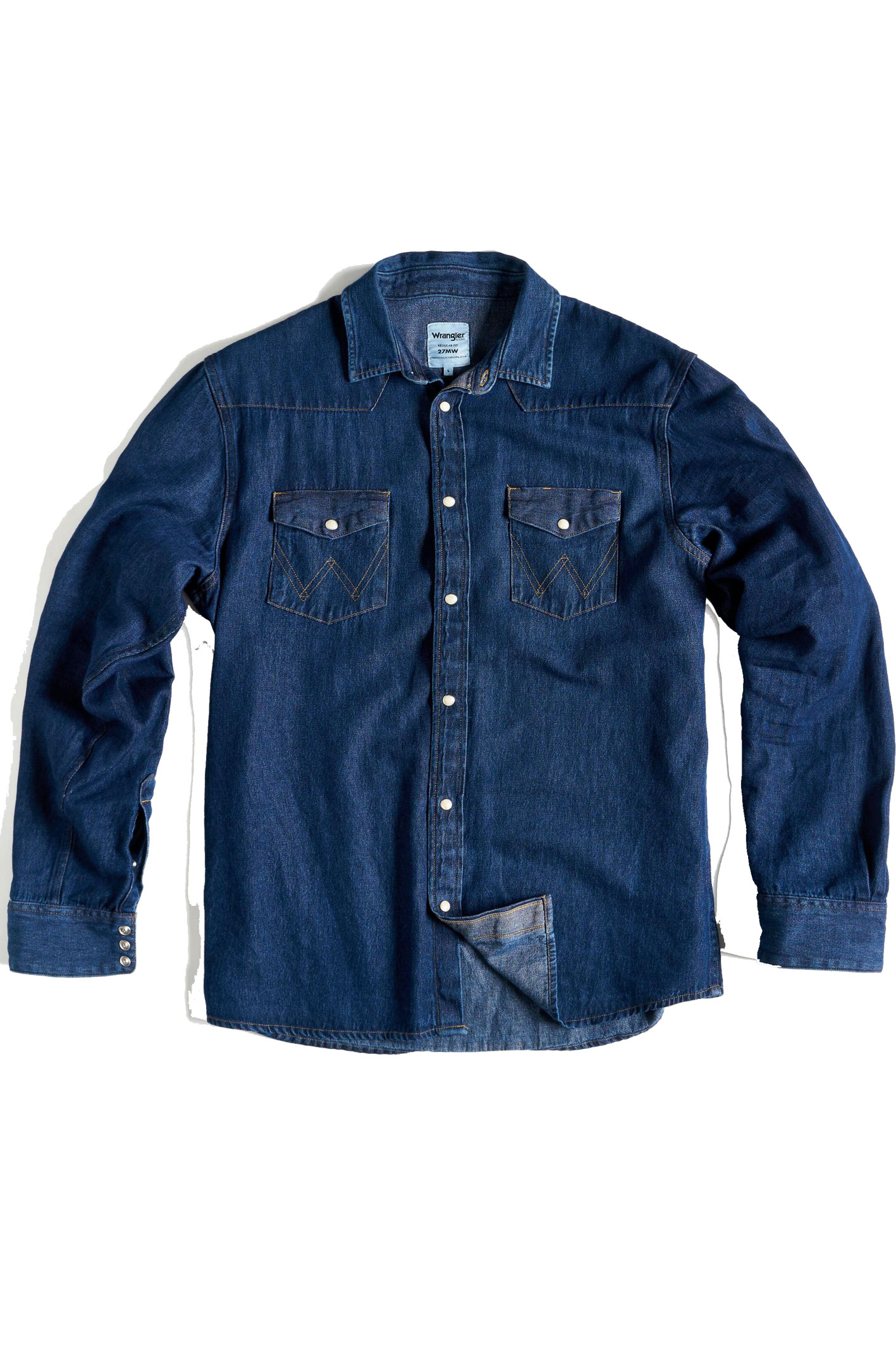 Wrangler - Jeanshemd - Dark Blue | The Jeans