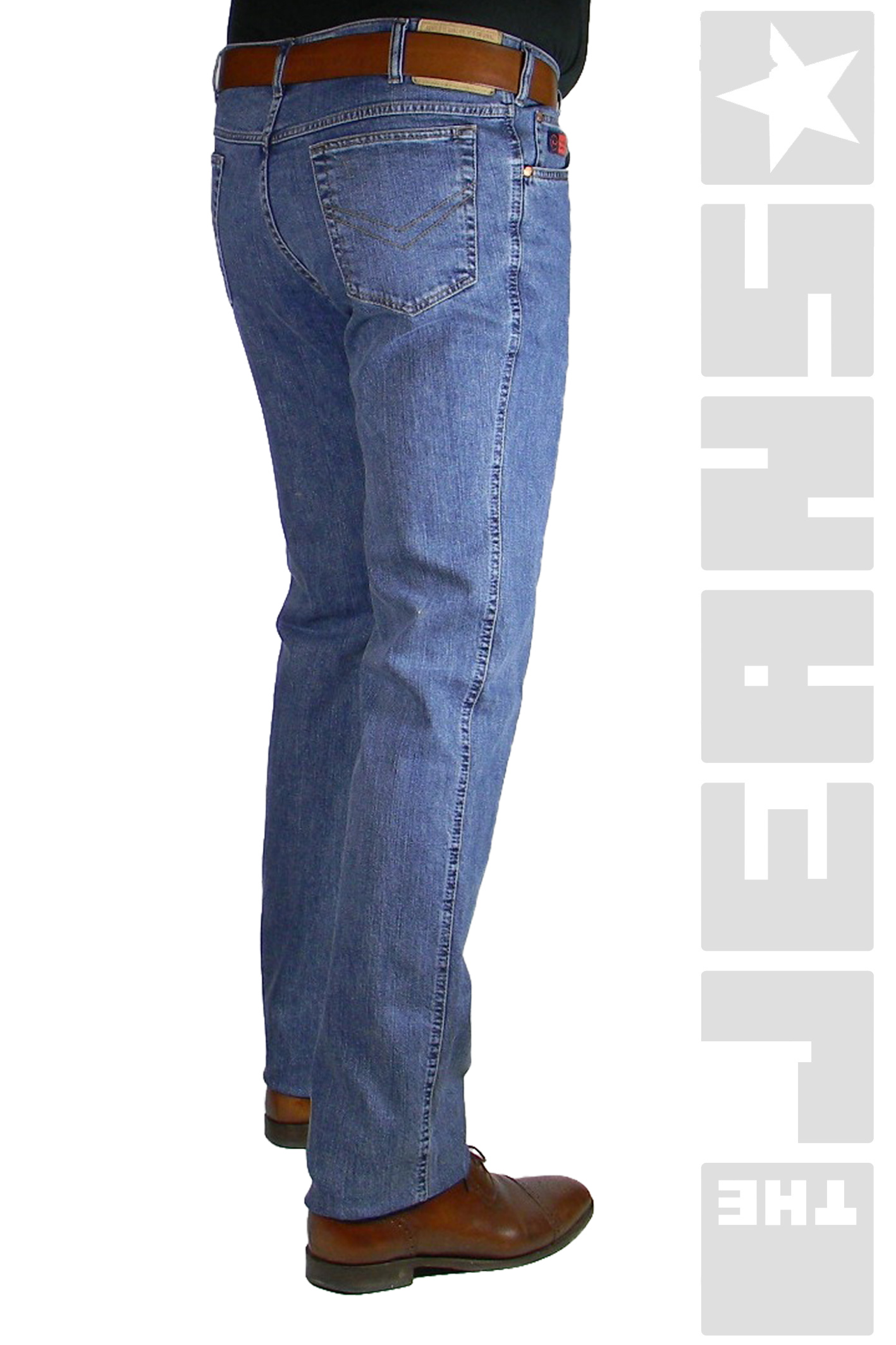 Redpoint Jeans Übergröße Herren Jeanshose Blau Große Größen bis Inch-Weite 54 