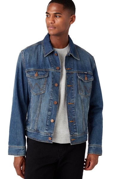 JEANSJACKE AUTHENTIC JACKET Mid Stone