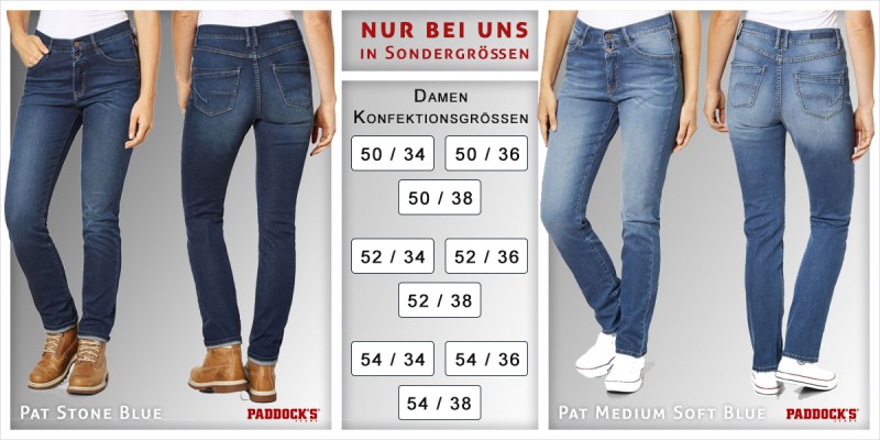 Kroniek beu zingen Jeans in Übergröße und Überlänge online kaufen